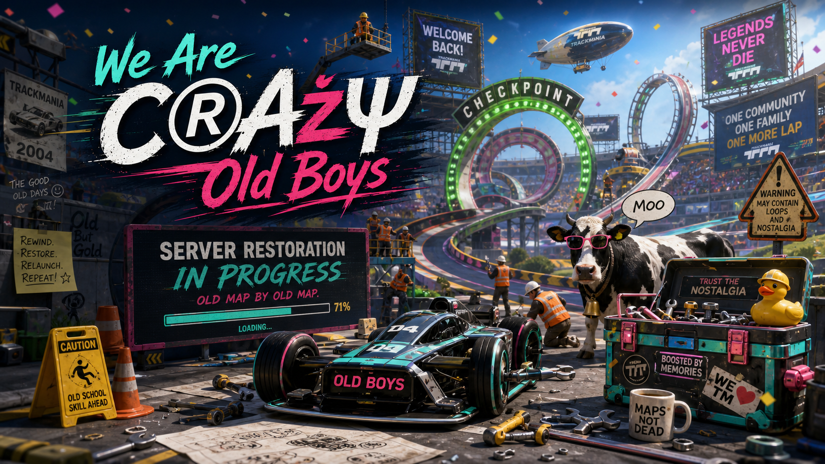 We Are C®AżΨ Old Boys server restoration image